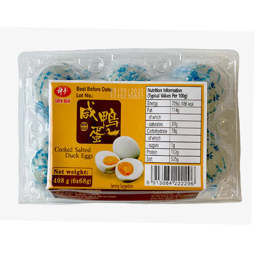 Cooked Salted Duck Eggs - 24x6pcs