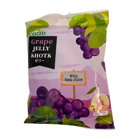 Cozzo Jelly Shots - Grape Flavour - 24x160g