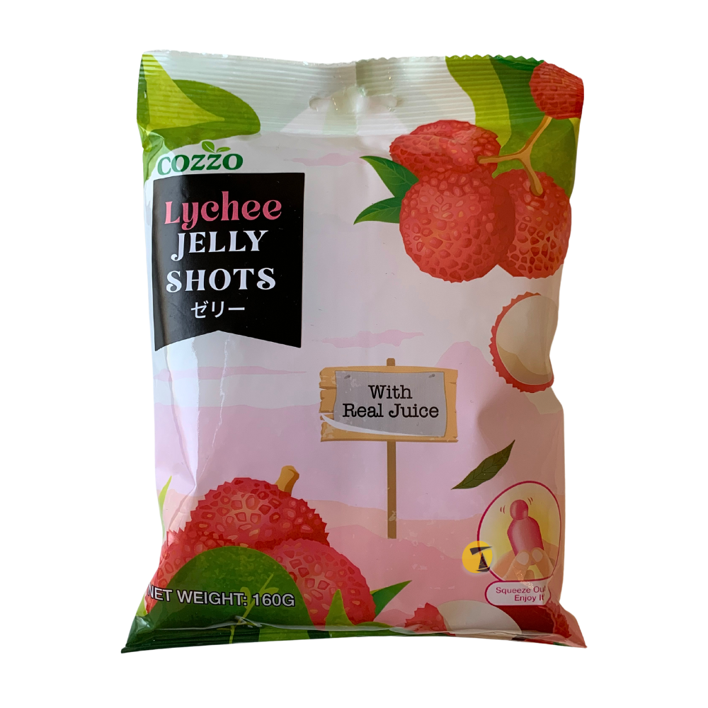 Cozzo Jelly Shots - Lychee Flavour - 24x160g