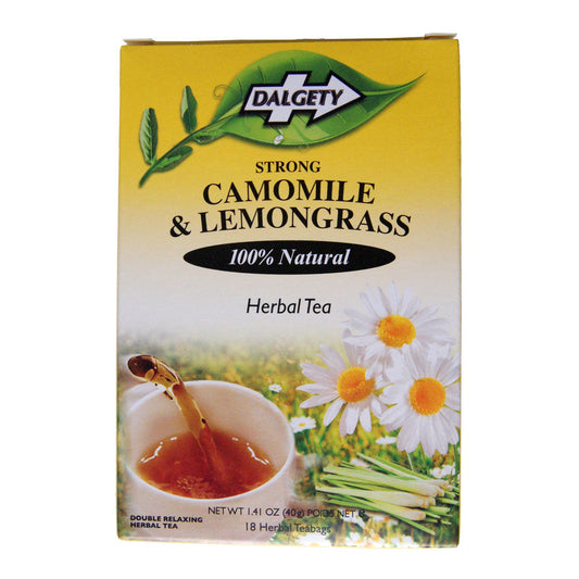 Dalgety Strong Camomile & Lemongrass Herbal Tea - 6x40g