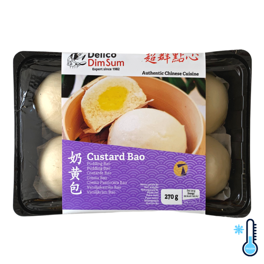 Delico Dim Sum Custard Bao Pudding - 20x270g [FROZEN]