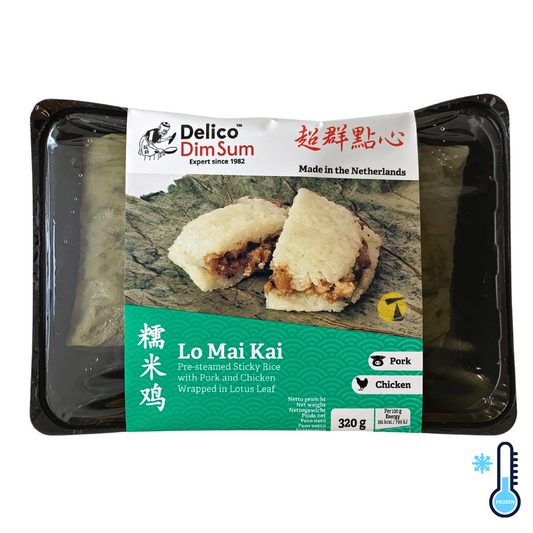 Delico Dim Sum Lo Mai Kai (Sticky Rice with Pork & Chicken) - 20x320g [FROZEN]