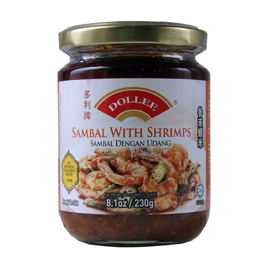 Dollee Sambal with Shrimps - 12x230g