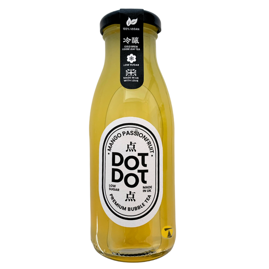 Dot Dot Mango Passionfruit Bubble Tea - 12X250ml