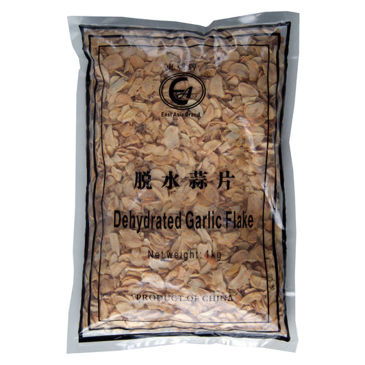 East Asia Brand Dehydrated Garlic Flakes - 20x1kg