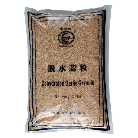 East Asia Brand Dehydrated Garlic Granules - 20x1kg