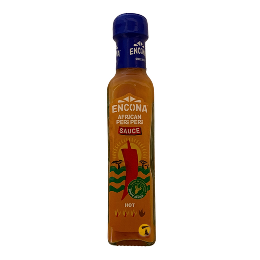 Encona African Hot Peri Peri Sauce - 6x142ml