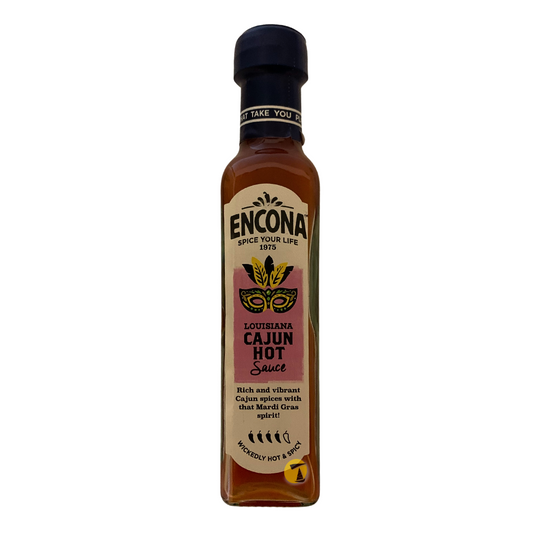Encona Louisiana Cajun Hot Sauce - 6x142ml