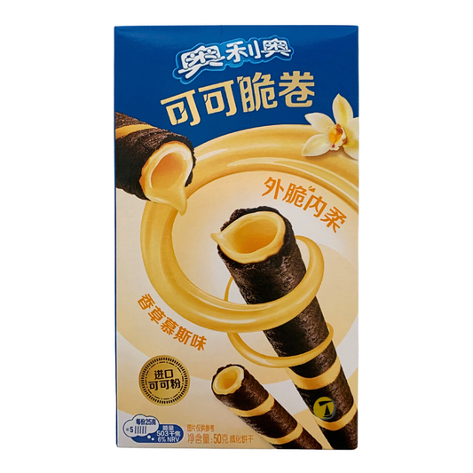 Oreo Wafer Roll Vanilla Flavour - 24x55g