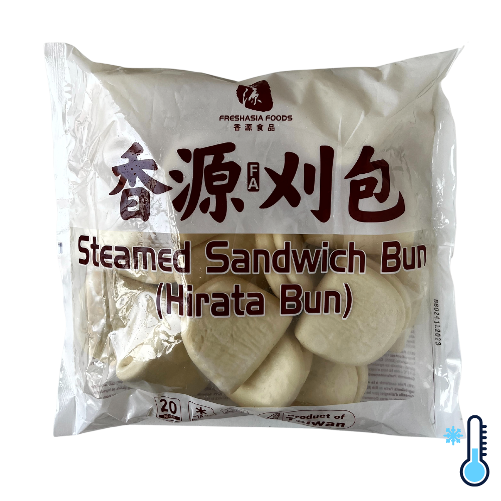 FreshAsia Steamed Hirata Bun (Large) - 6x1.2kg [FROZEN]