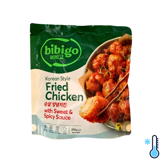 Bibigo Korean Style Fried Chicken with Sweet & Spicy Sauce - 10x350g [FROZEN]