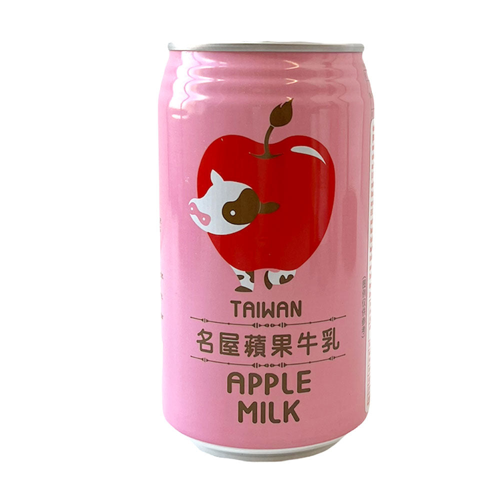 Famous House Taiwan Apple Milk Drink - 24x340ml