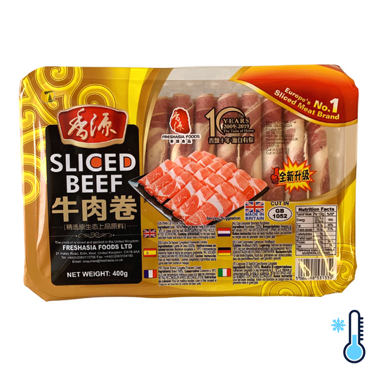 FreshAsia Foods Sliced Beef - 20x400g [FROZEN]