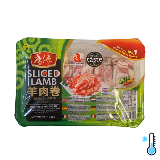 FZN FreshAsia Foods Sliced Lamb - 20x400g