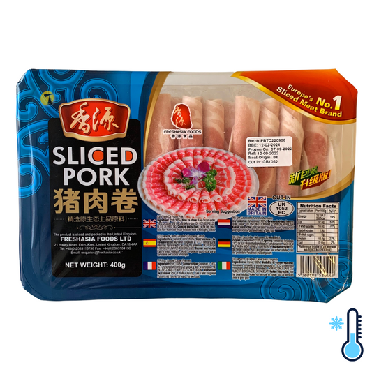 FZN FreshAsia Foods Sliced Pork - 20x400g