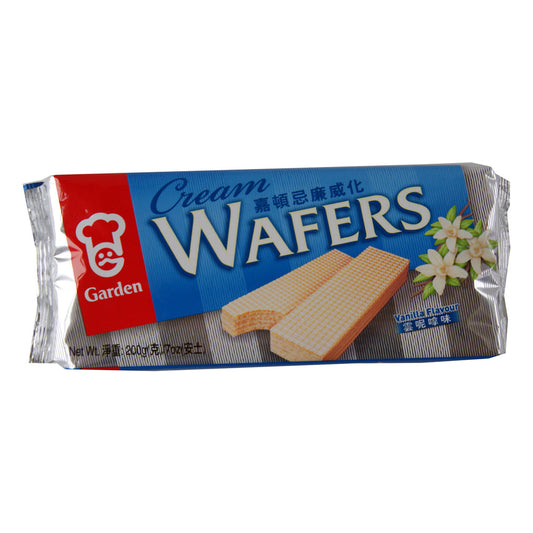 Garden Cream Wafers Vanilla Flavour - 12x200g