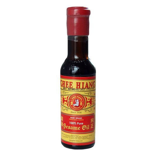 Ghee Hiang 100% Pure Sesame Oil - 12x155ml