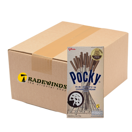 Glico Pocky Sticks Cookies & Cream Flavour - 20 x 40g