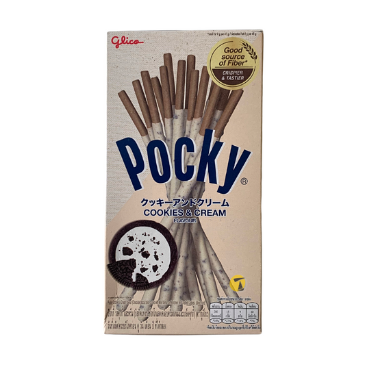 Glico Pocky Sticks Cookies & Cream Flavour - 120x40g