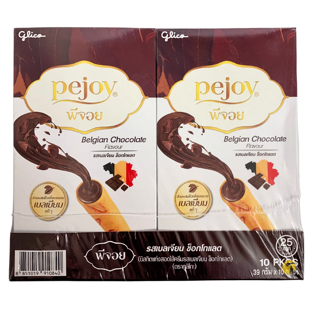Glico Pejoy Sticks Belgian Chocolate Flavour - 6x(10x39g)