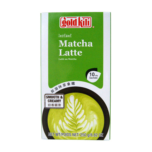 Gold Kili Instant Matcha Latte - 24x(10 x 25g Sachets)