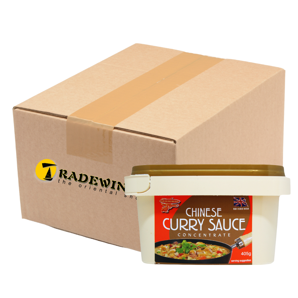 Goldfish Original Chinese Curry Sauce - 12 Tubs