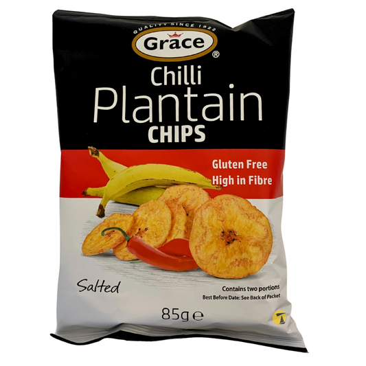 Grace Chili Plantain Chips - 9x85g