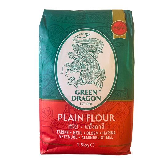 Green Dragon Plain Flour - 10x1.5kg (PLAIN)