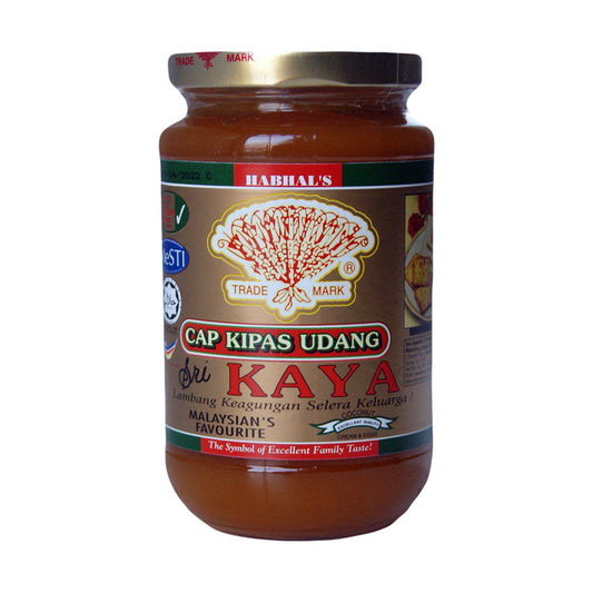 Habhal's Sri Kaya Cap Kipas Udang (Sweet Coconut Spread) - 12x420g