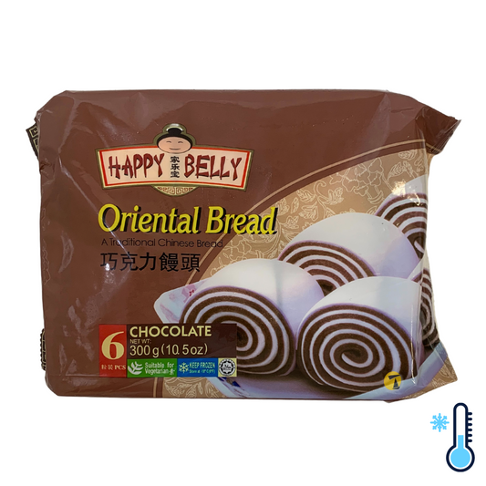 Happy Belly Oriental Bread (Chocolate) - 12x300g [FROZEN]