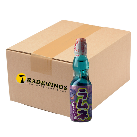 Hatakosen Blueberry Flavour Ramune - 30x200ml