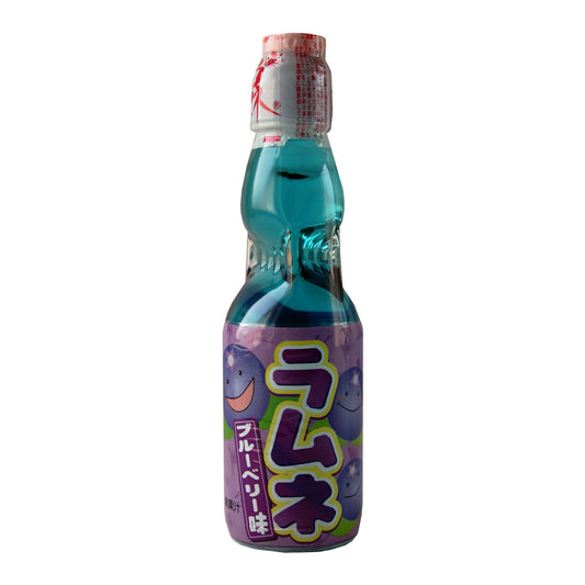 Hatakosen Blueberry Flavour Ramune - 30x200ml