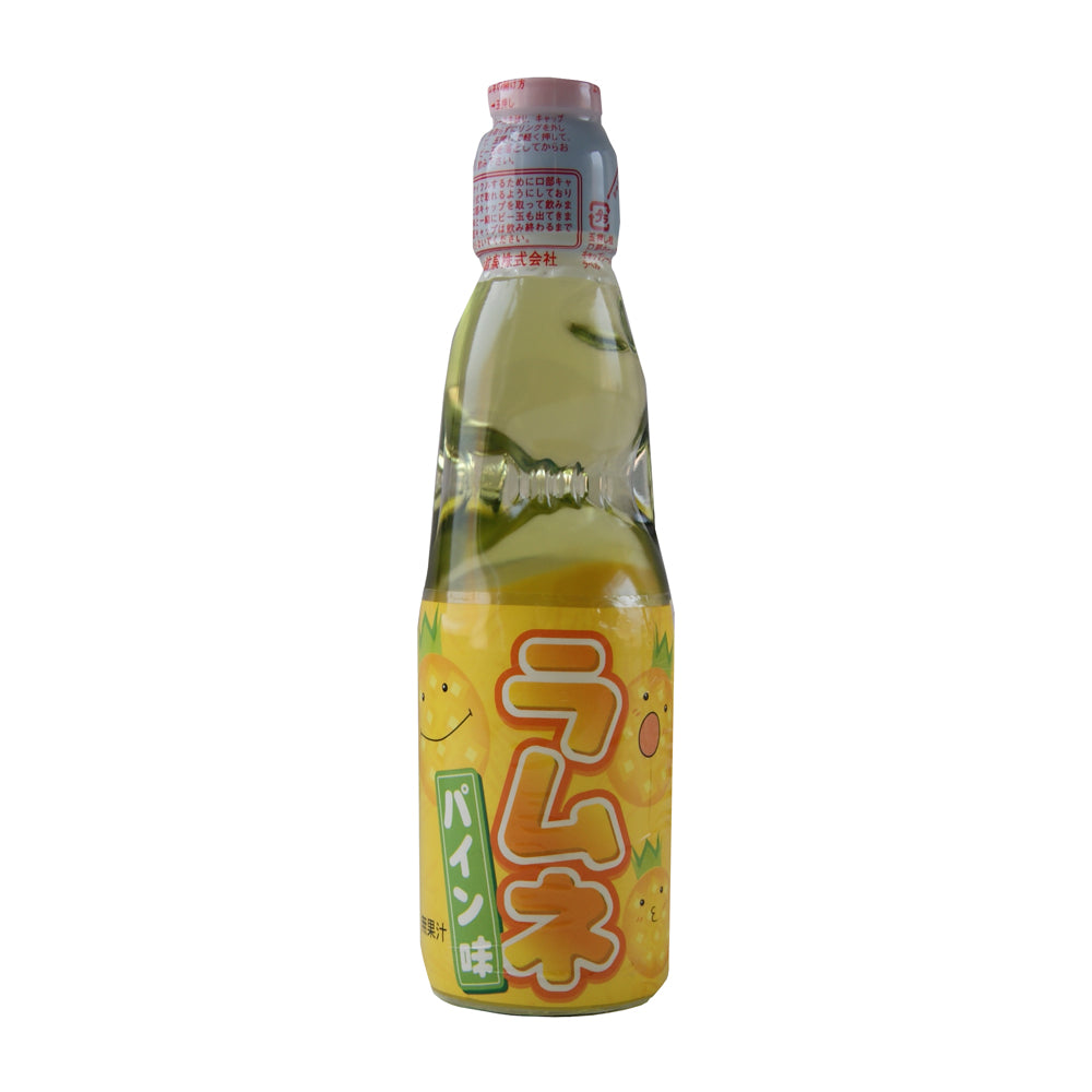 Hatakosen Pineapple Flavour Ramune - 30x200ml