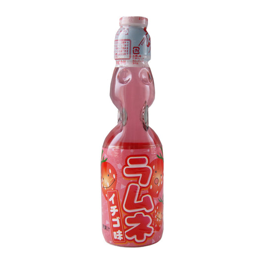 Hatakosen Strawberry Ramune - 30x200ml