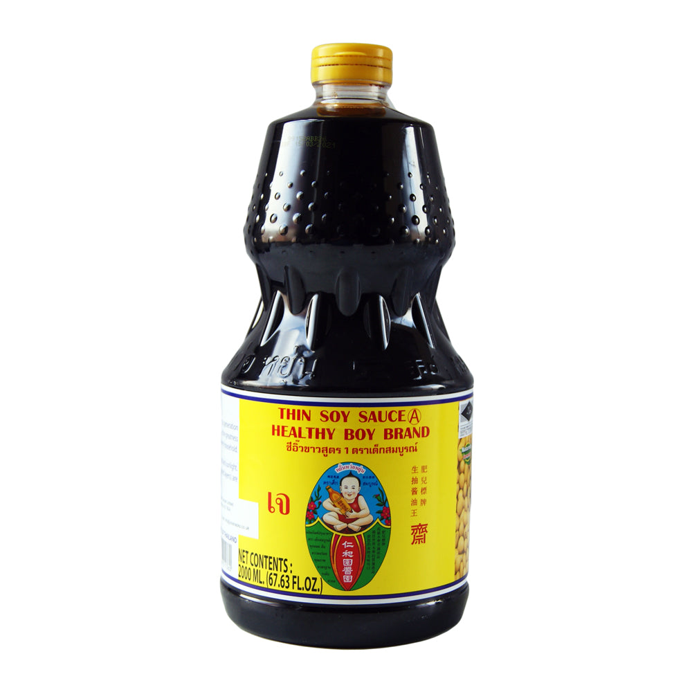 Healthy Boy Thin Soy Sauce - 6x2L