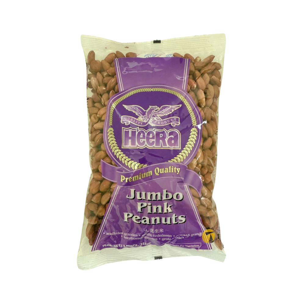 Heera Jumbo Pink Peanuts - 6x1kg