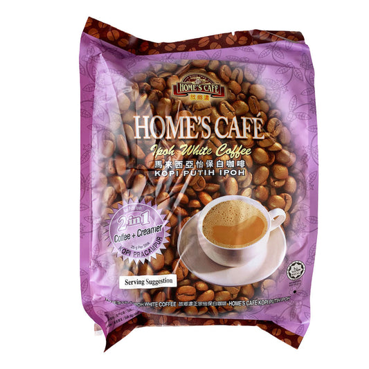 Home's Café 2 in 1 White Coffee (No Sugar) - 24x(15x25g)