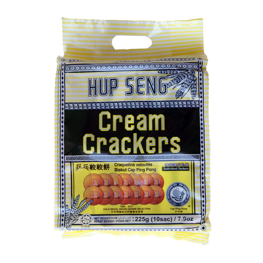 Hup Seng Cream Crackers - 12x225g