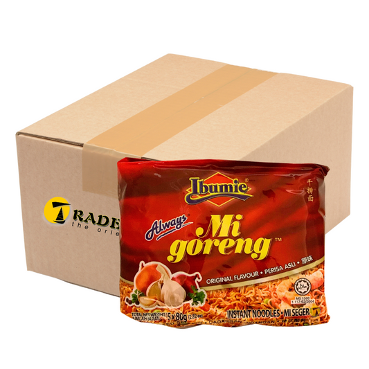 Ibumie Mi Goreng Original Instant Noodles - 12x(5x80g)  - BB: 11/09/2024