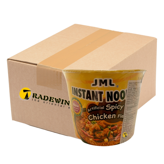 Jinmailang Big Bowl Noodles Spicy Chicken Flavour - 12x100g