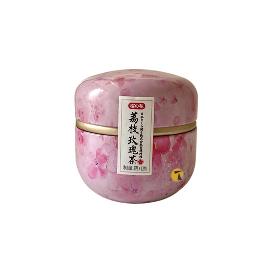 KG Rose Lychee Black Tea (12 tea bags) - 24x36g