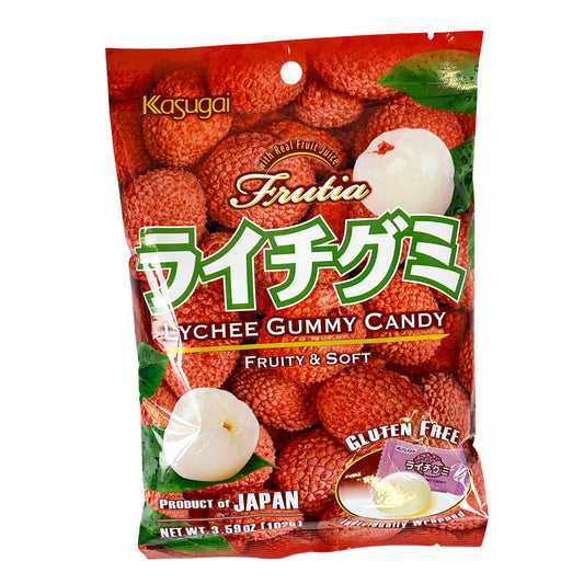 Kasugai Lychee Gummy Candy - 12x102g