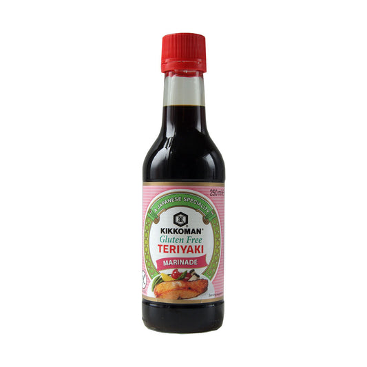Kikkoman Gluten Free Teriyaki Marinade - 6x250ml
