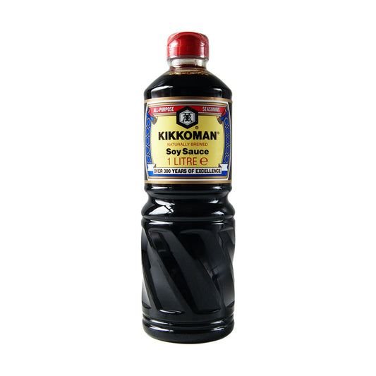 Kikkoman Naturally Brewed Soy Sauce - 6x1L