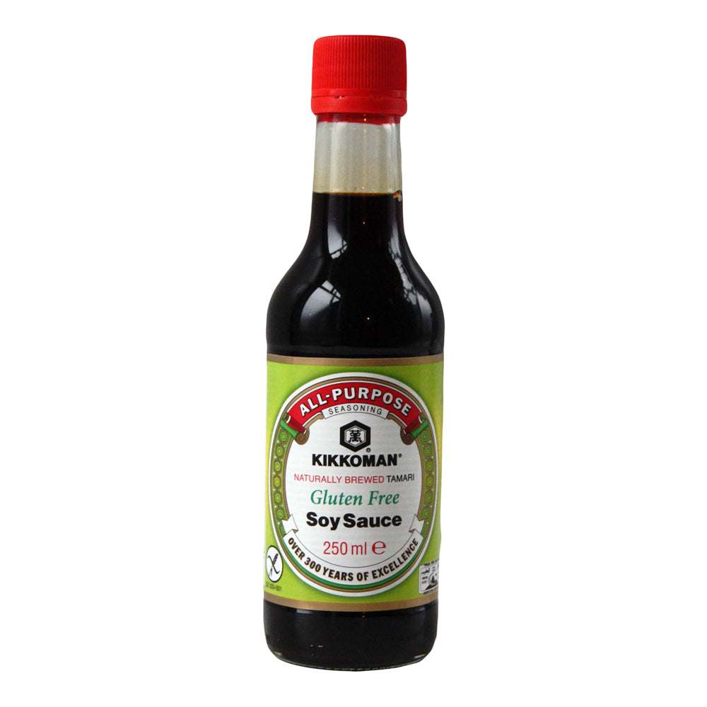 Kikkoman Tamari Gluten Free Soy Sauce - 6x250ml