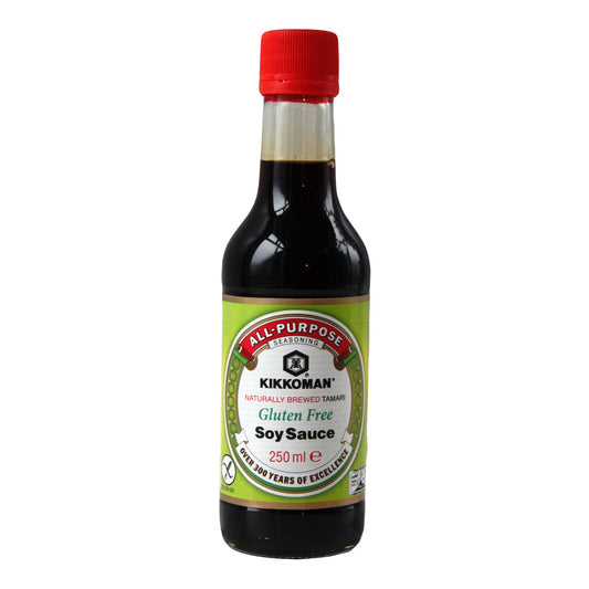 Kikkoman Tamari Gluten Free Soy Sauce - 6x250ml