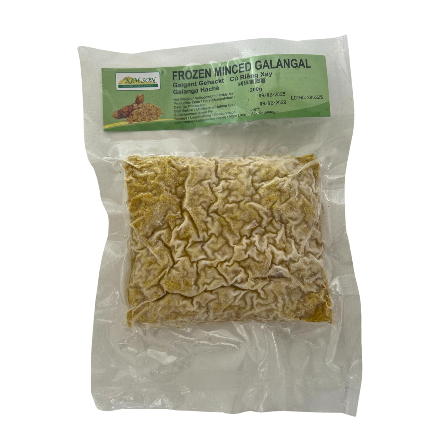 Kim Son Galangal Minced - 25x200g
