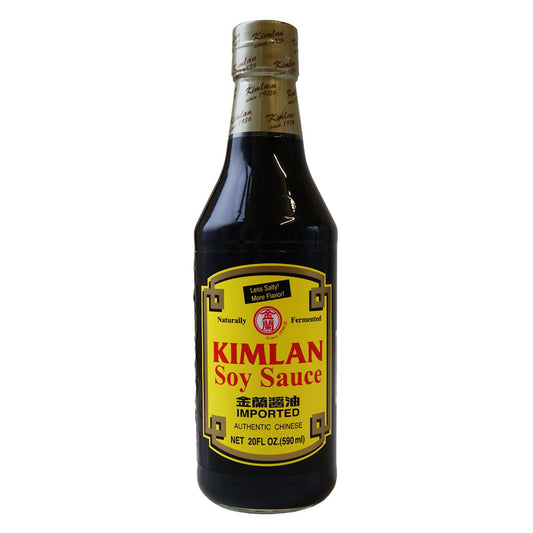Kimlan Soy Sauce (English Version) - 12x590ml
