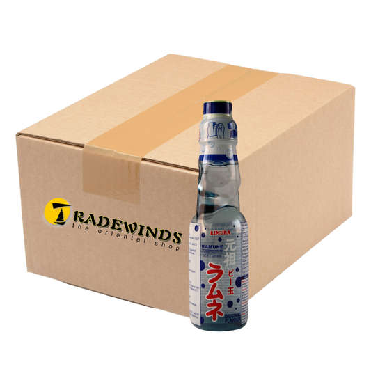 Kimura Ramune Carbonated Japanese Lemonade - 30x200ml