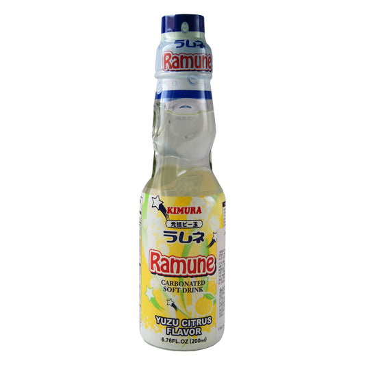 Kimura Ramune Yuzu Citrus Flavour - 18x200ml